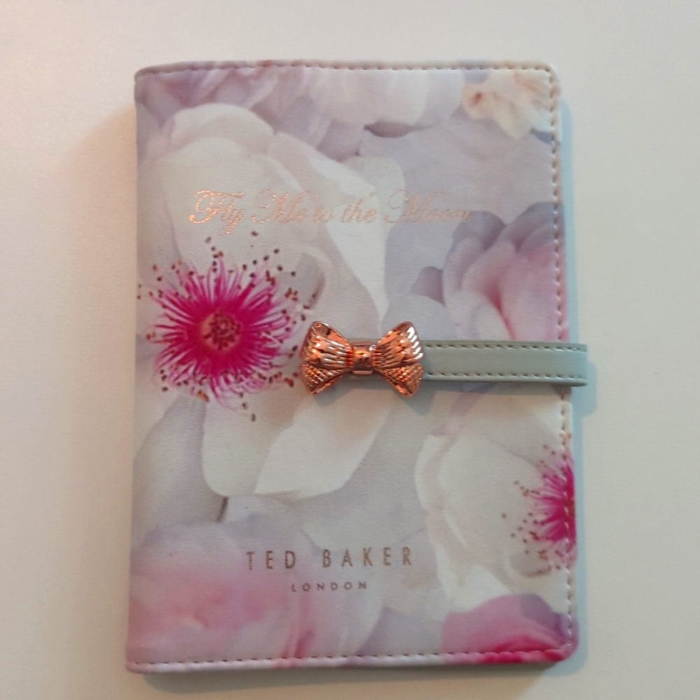 Ted Baker Floral Passport Wallet